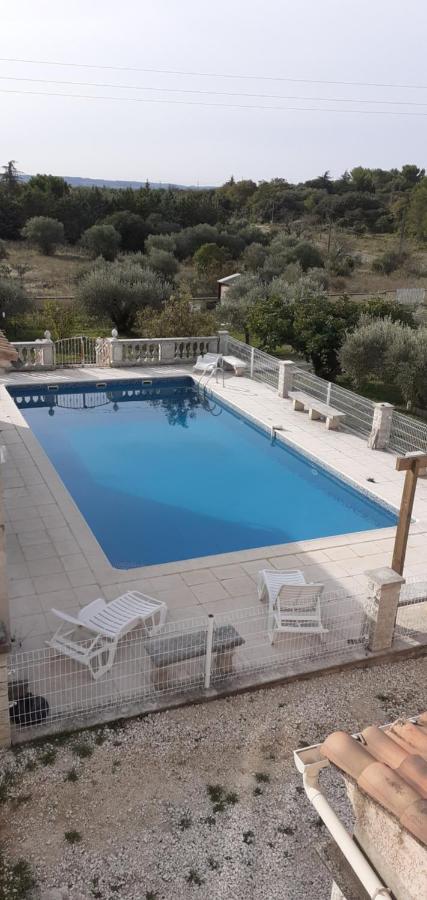 Maisonnette Au Pied De La Garrigue Villa Bernis Luaran gambar